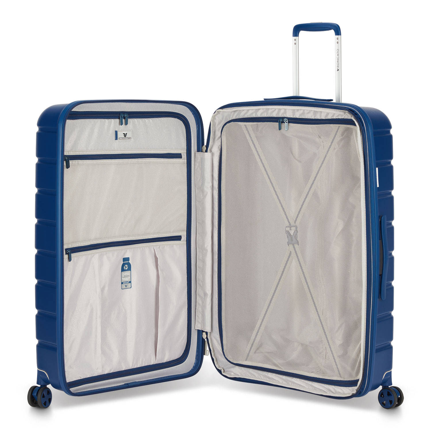 Roncato ReLIFE Grosser Trolley erweiterbar 78cm Blue Notte Roncato ReLIFE Grosser Trolley erweiterbar 78cm Blue Notte