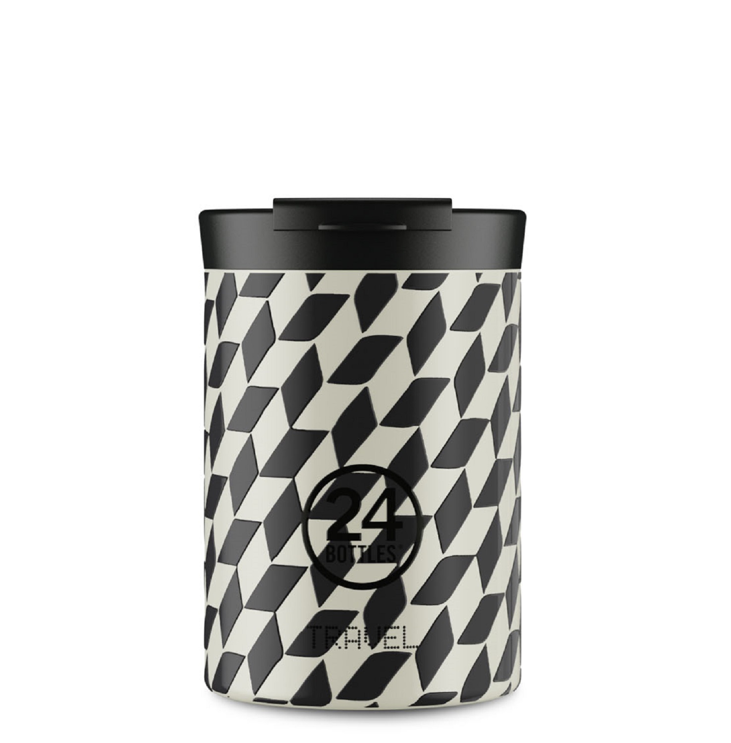 24Bottles® Travel Tumbler Groovy White 350ml