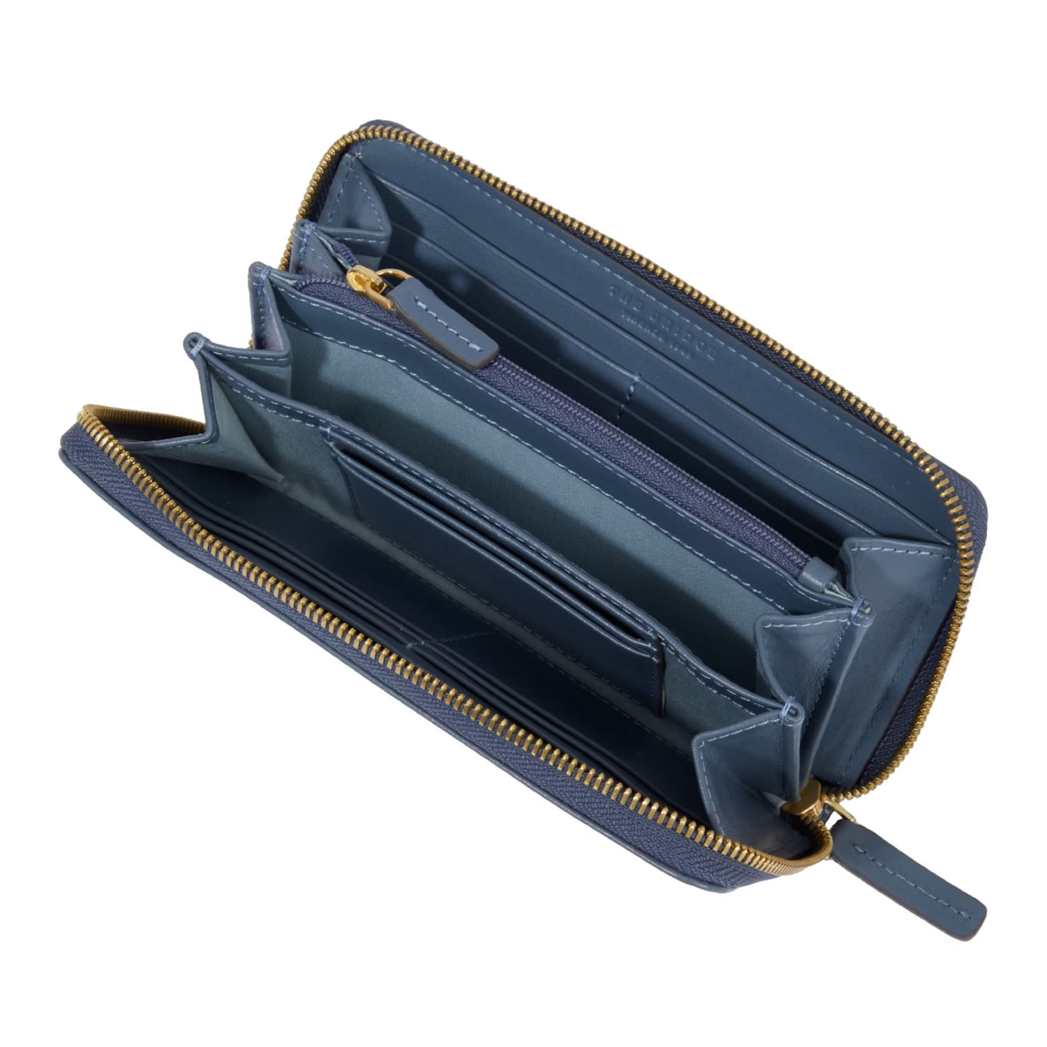 The Bridge Story Donna Leder-Damengeldbeutel -01713101 Cerule/Gold