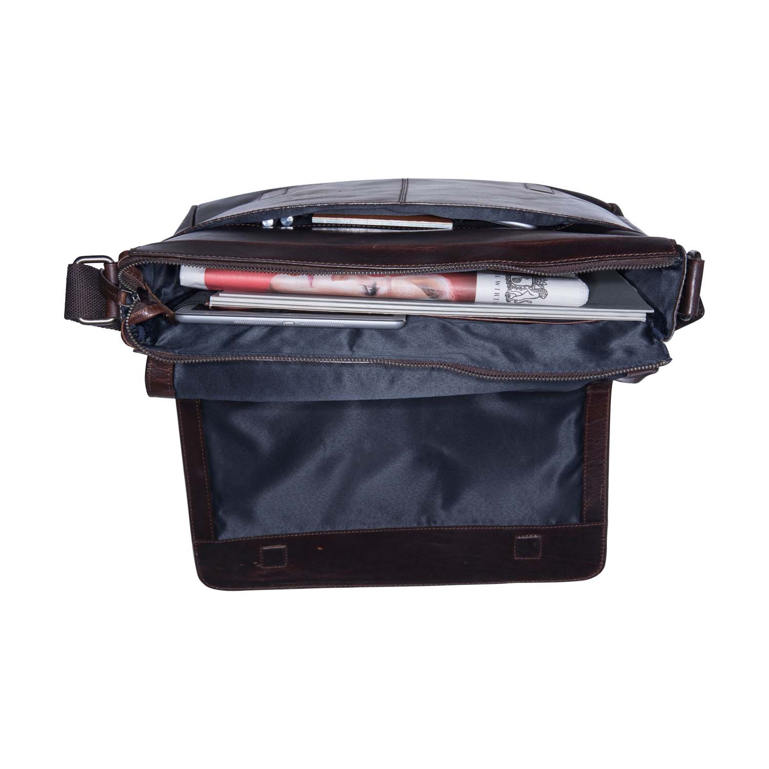 Leonhard Heyden Roma Leder-Umhängetasche L Leonhard Heyden Roma Leder-Umhängetasche L