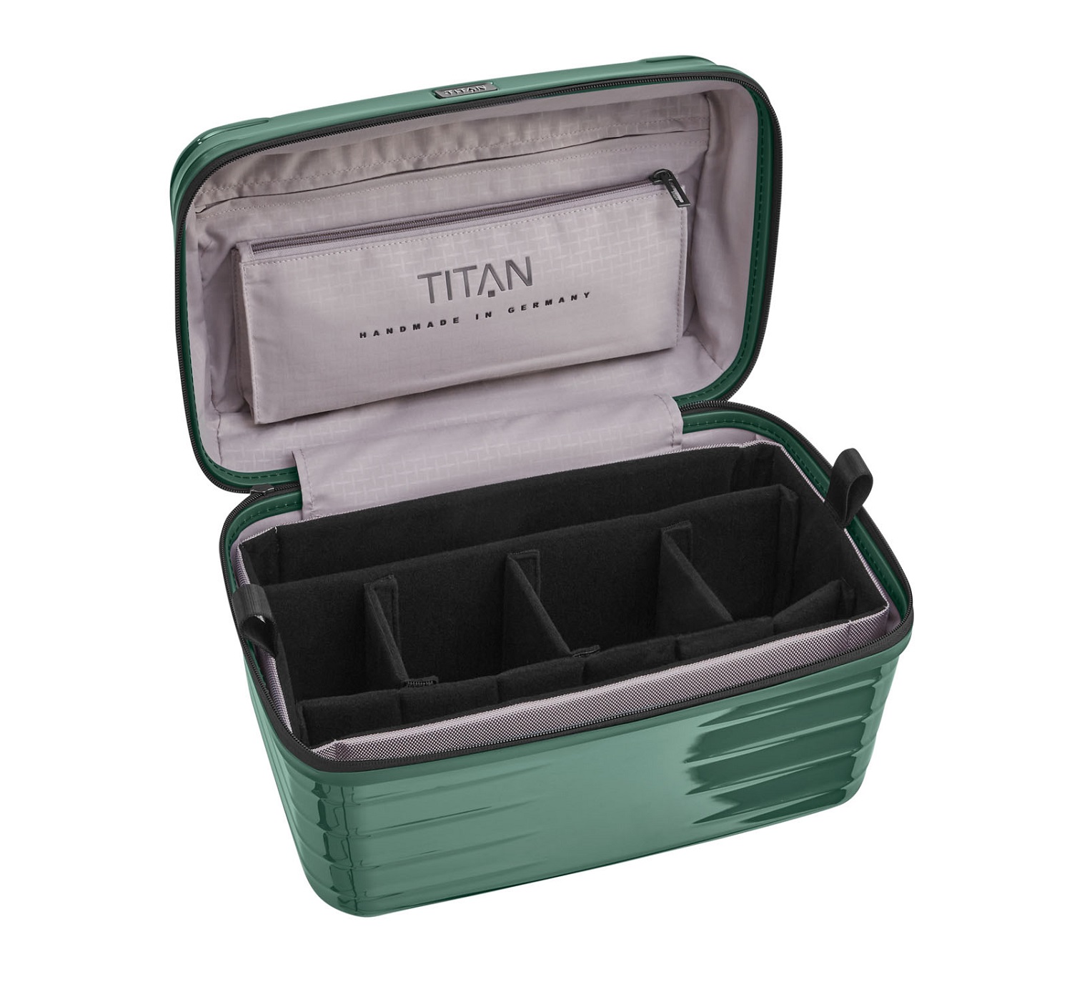 TITAN Litron Beautycase + Gratis Hotelgutschein Traubengrün