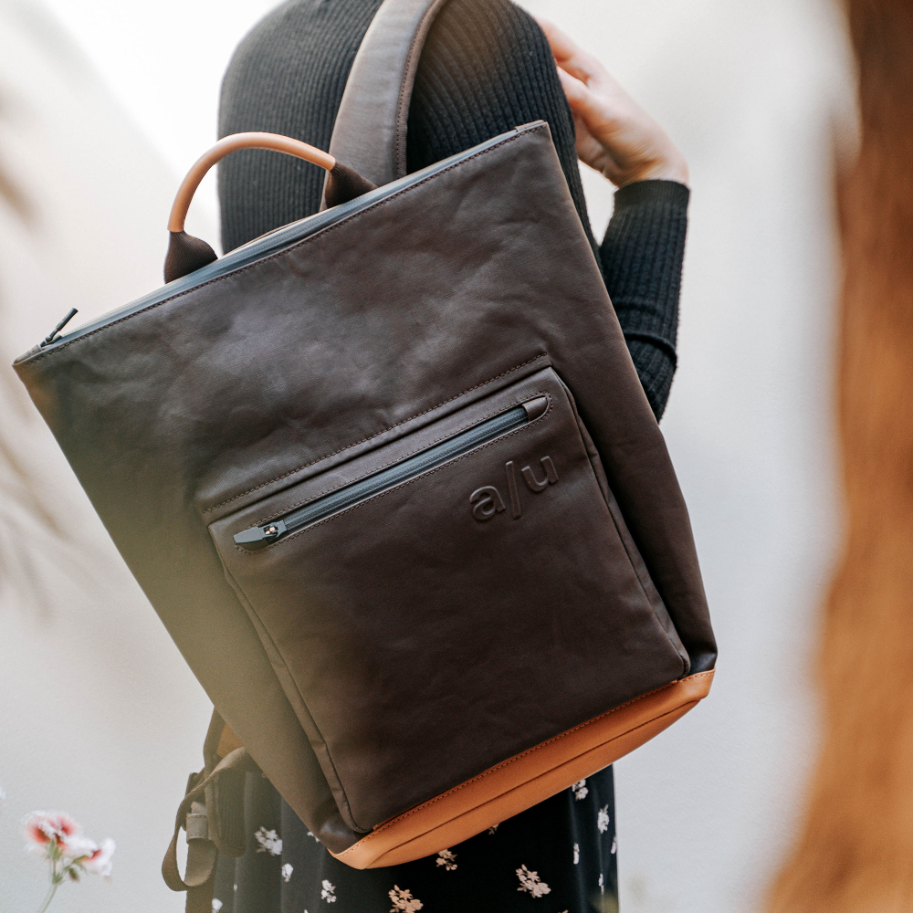 aunts & uncles Japan Okayama Rucksack mit 13" Notebookfach bitter chocolate