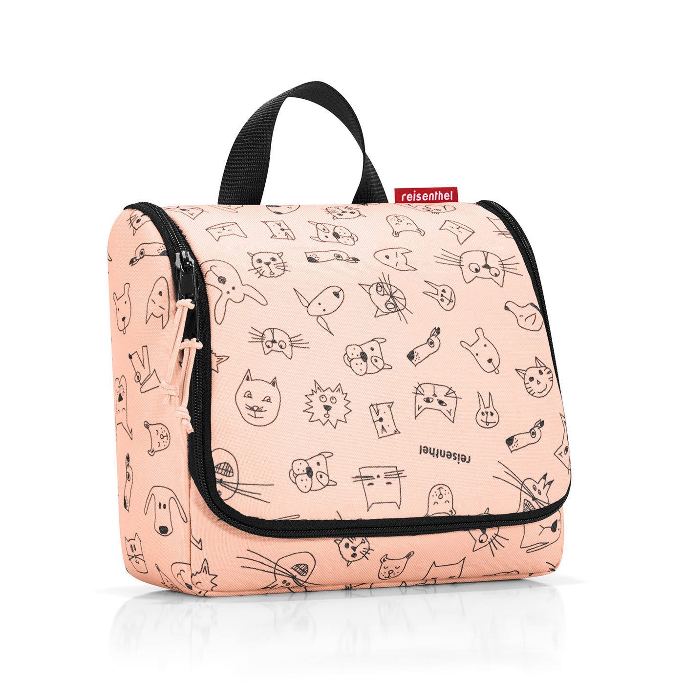 Reisenthel Kids toiletbag Kulturbeutel cats and dogs rose Reisenthel Kids toiletbag Kulturbeutel cats and dogs rose
