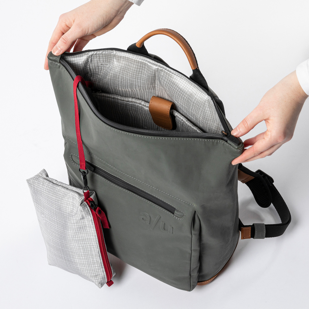 aunts & uncles Japan Okayama Rucksack mit 13" Notebookfach gravity grey