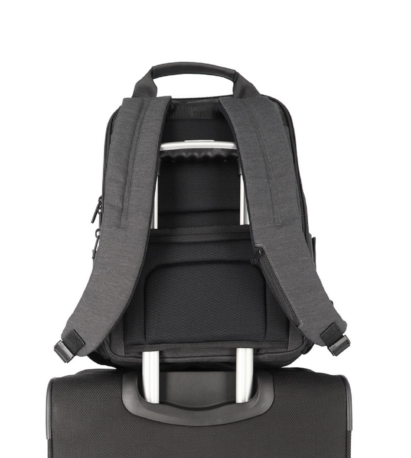 Travelite Meet Laptop-Rucksack für 15,6", erweiterbar Anthrazit Travelite Meet Laptop-Rucksack für 15,6", erweiterbar Anthrazit