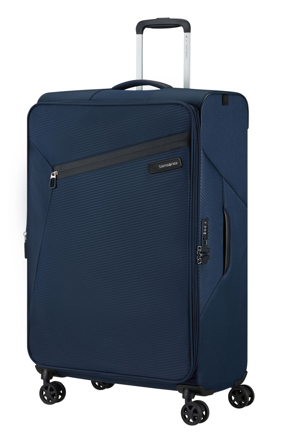 Samsonite Litebeam Trolley 77cm mit 4 Rollen erweiterbar Midnight Blue