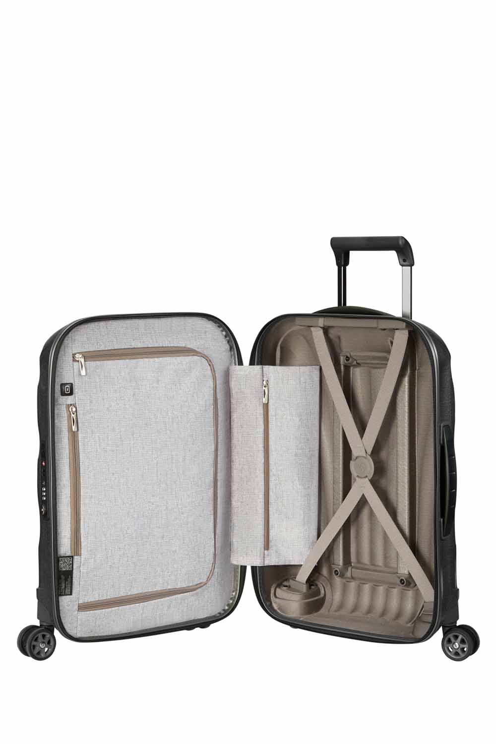 Samsonite C-Lite Trolley mit 4 Rollen 55cm + GRATIS HOTELGUTSCHEIN Black Samsonite C-Lite Trolley mit 4 Rollen 55cm + GRATIS HOTELGUTSCHEIN Black