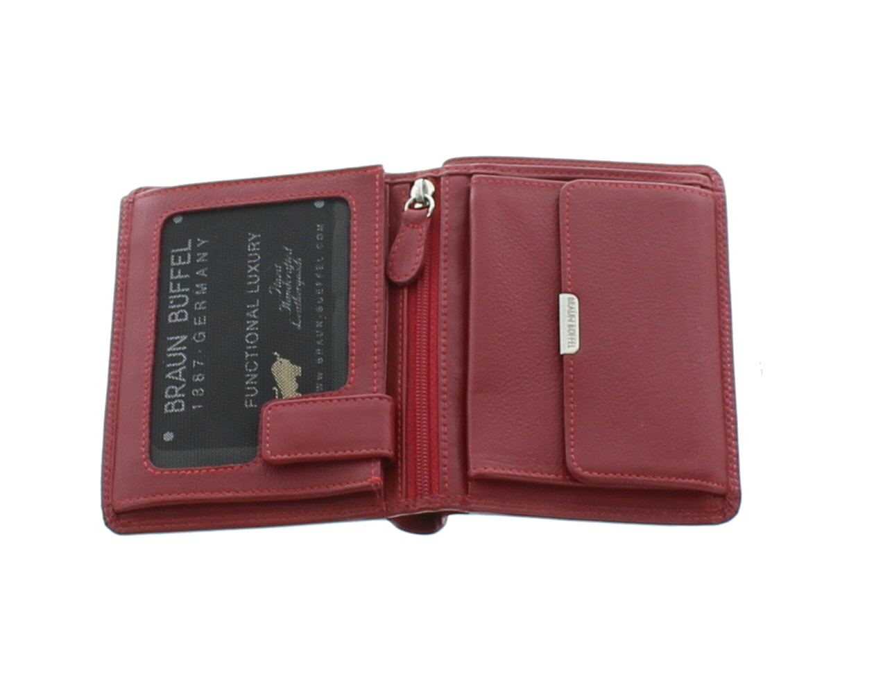 Braun Büffel GOLF Geldbörse 92443 Rot Braun Büffel GOLF Geldbörse 92443 Rot