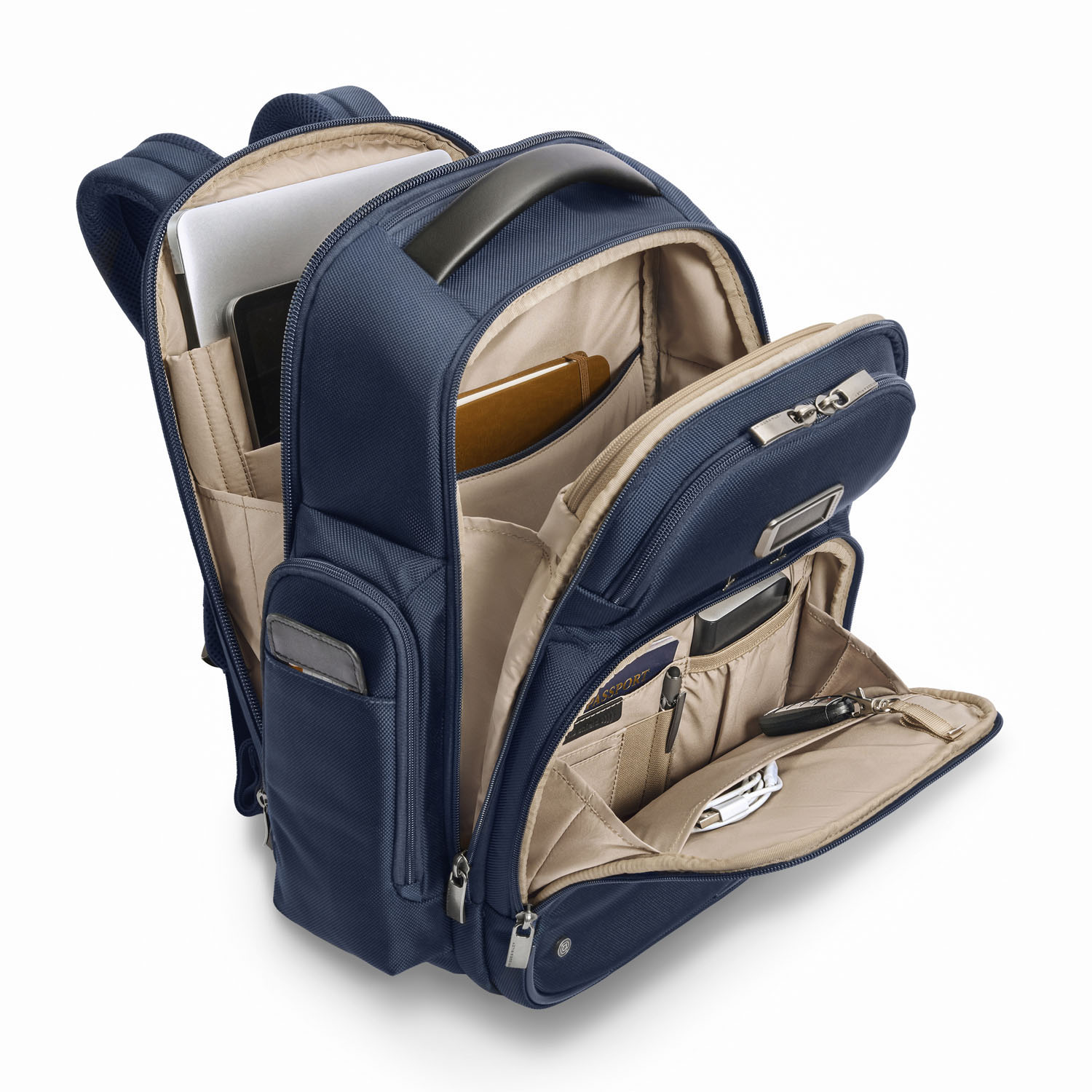 Briggs & Riley Business 2.0 Large Cargo Backpack Navy Briggs & Riley Business 2.0 Large Cargo Backpack Navy
