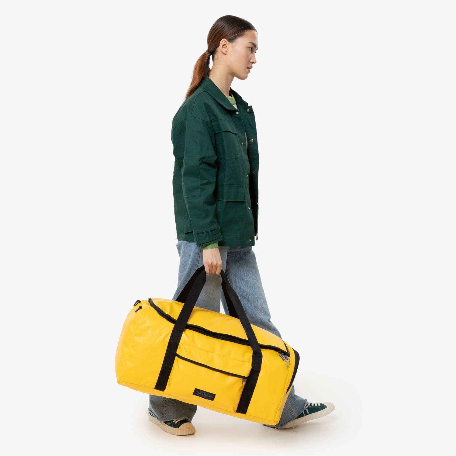 Eastpak Tarp DUFFL'R M Duffel-Tasche/Rucksack Tarp Yolk Eastpak Tarp DUFFL'R M Duffel-Tasche/Rucksack Tarp Yolk