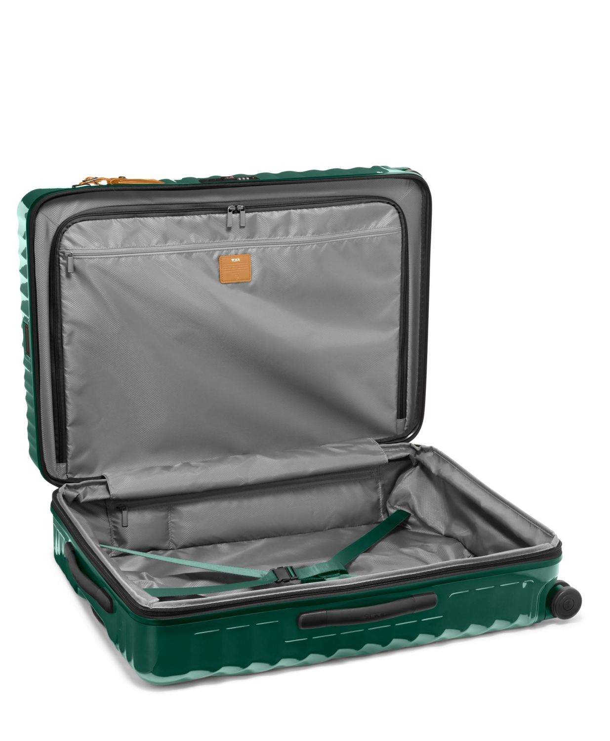 Tumi 19 Degree Erweiterbarer Aufgabekoffer für längere Reisen 77,5cm; glänzend Hunter Green Tumi 19 Degree Erweiterbarer Aufgabekoffer für längere Reisen 77,5cm; glänzend Hunter Green