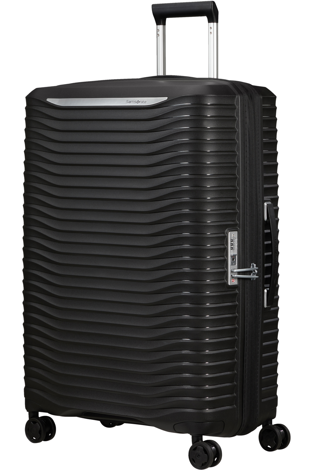 Samsonite Upscape Trolley mit 4 Rollen erweiterbar 75cm + GRATIS HOTELGUTSCHEIN Schwarz Samsonite Upscape Trolley mit 4 Rollen erweiterbar 75cm + GRATIS HOTELGUTSCHEIN Schwarz