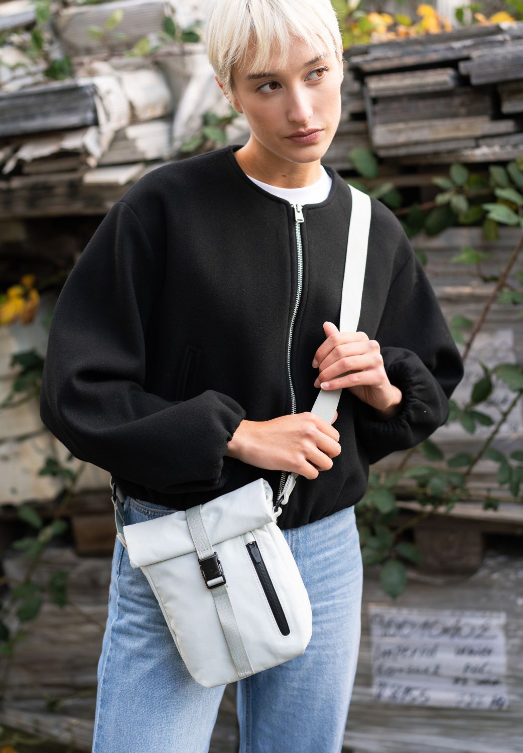 aunts & uncles Japan RE Yodo Umhängetasche Rolltop cloud nine aunts & uncles Japan RE Yodo Umhängetasche Rolltop cloud nine