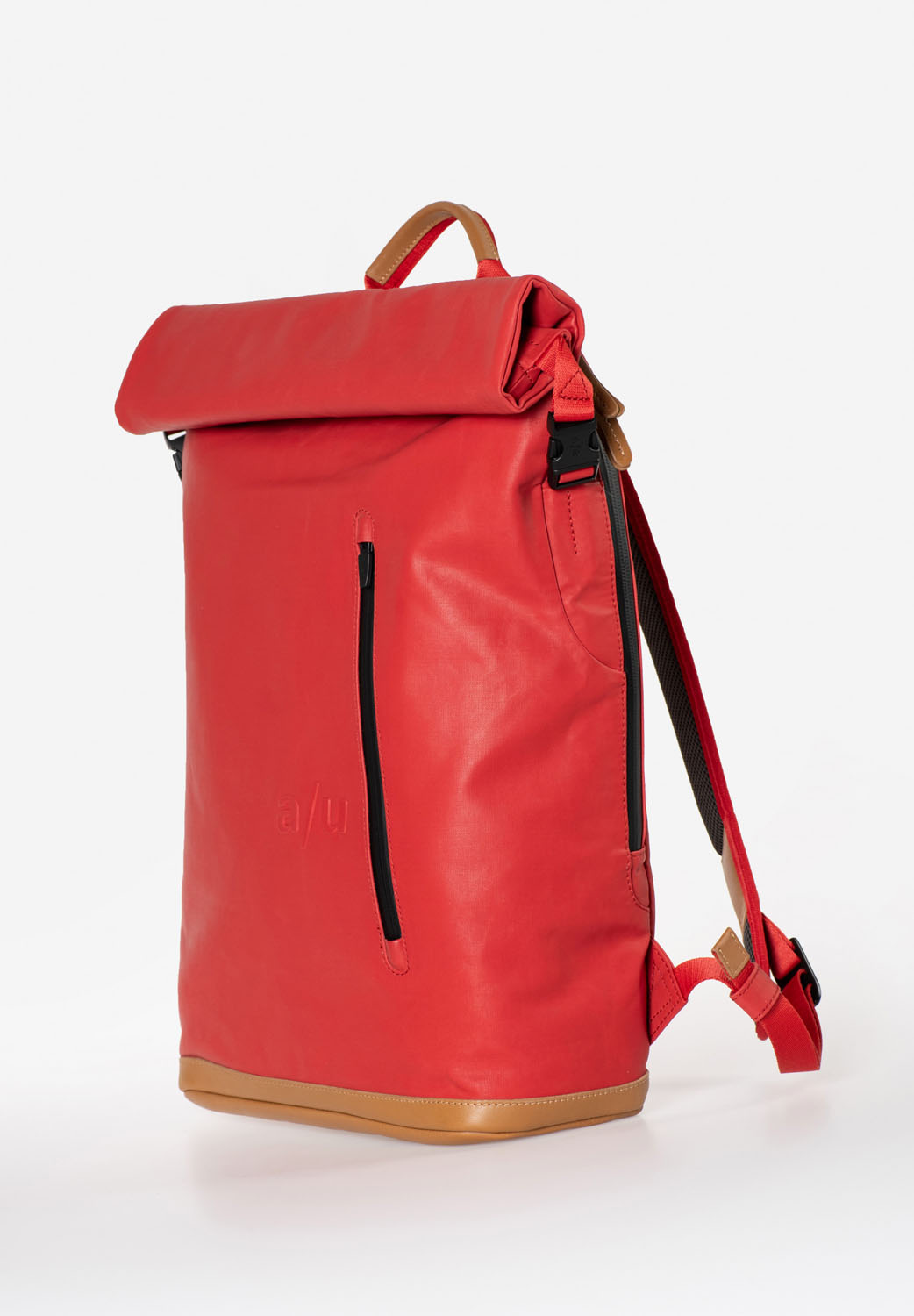 aunts & uncles Japan Fukui Rolltop Rucksack mit 15" Notebookfach goji berry aunts & uncles Japan Fukui Rolltop Rucksack mit 15" Notebookfach goji berry
