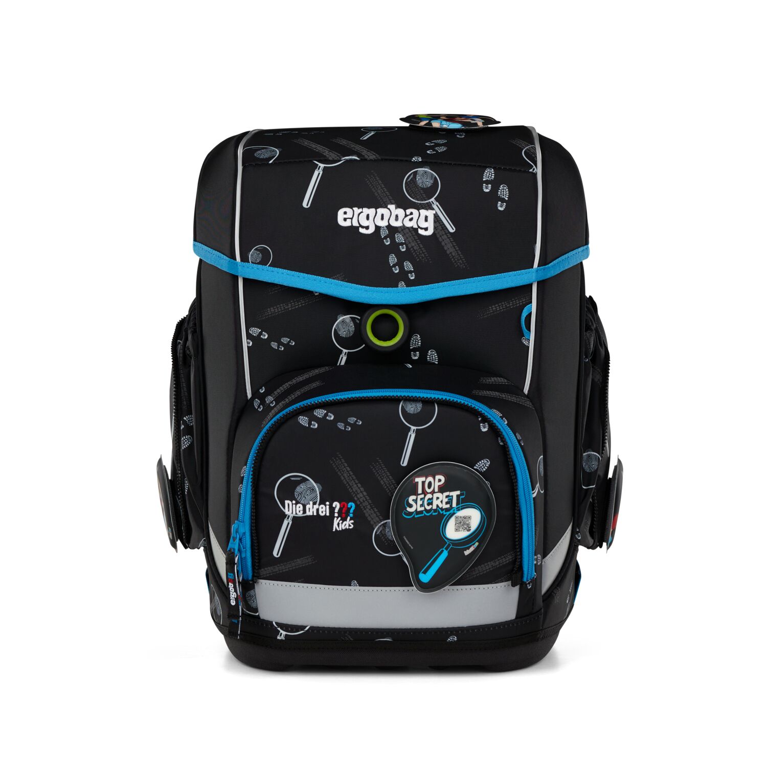 ergobag cubo Die drei Fragezeichen Edition Schulrucksack-Set, 5-tlg. 2025 Bärdektiv ergobag cubo Die drei Fragezeichen Edition Schulrucksack-Set, 5-tlg. 2025 Bärdektiv