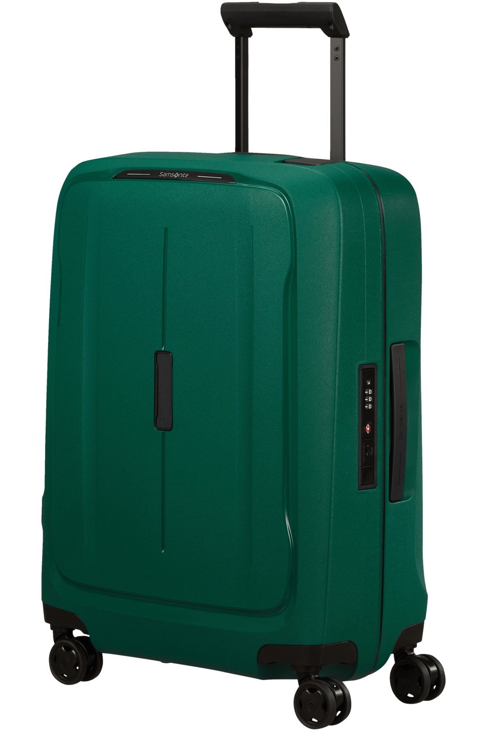 Samsonite Essens Trolley mit 4 Rollen 55cm + GRATIS HOTELGUTSCHEIN Alpine Green
