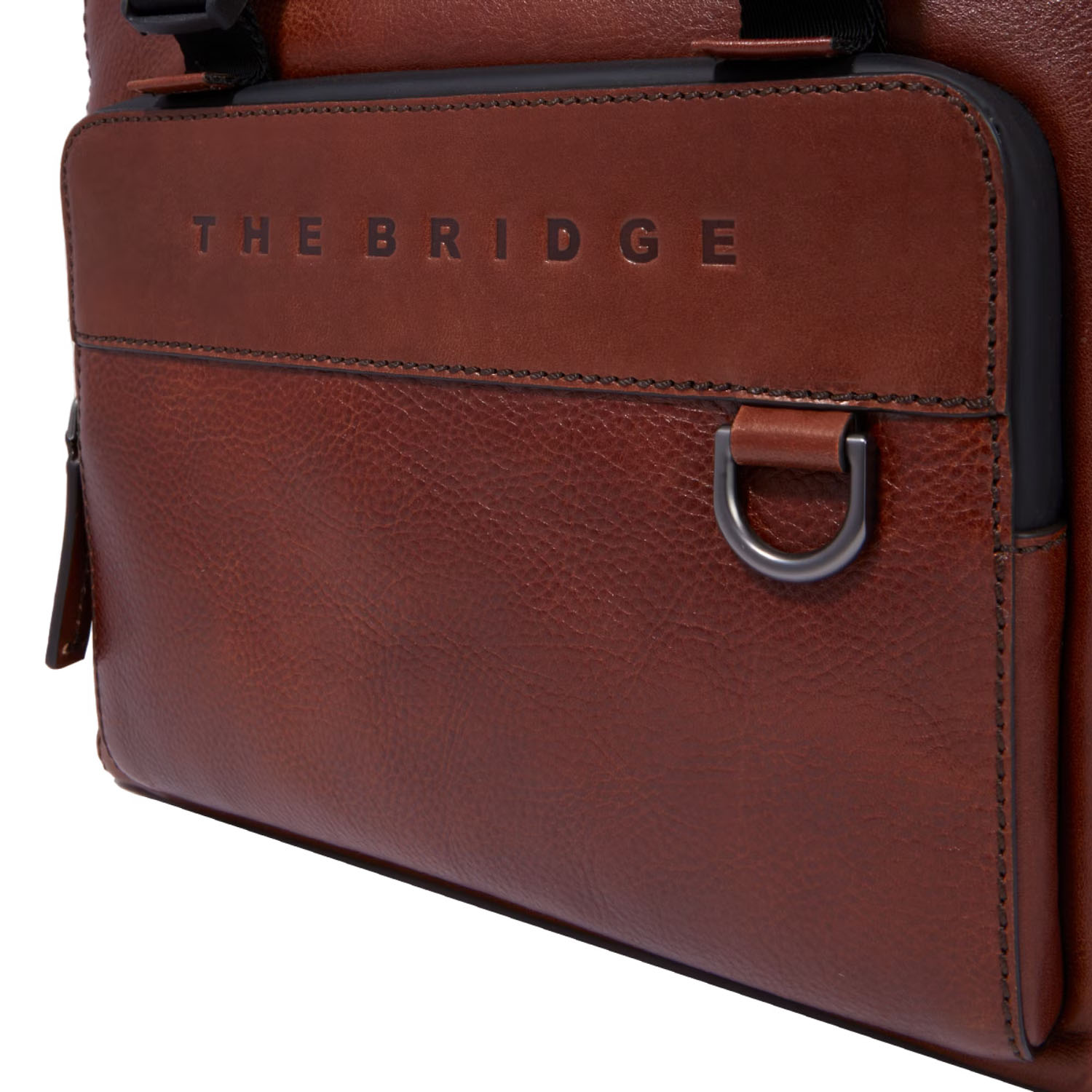 The Bridge Damiano Leder-Rucksack mit Klappe 063423EX Braun/Ruthenium Dunkel The Bridge Damiano Leder-Rucksack mit Klappe 063423EX Braun/Ruthenium Dunkel