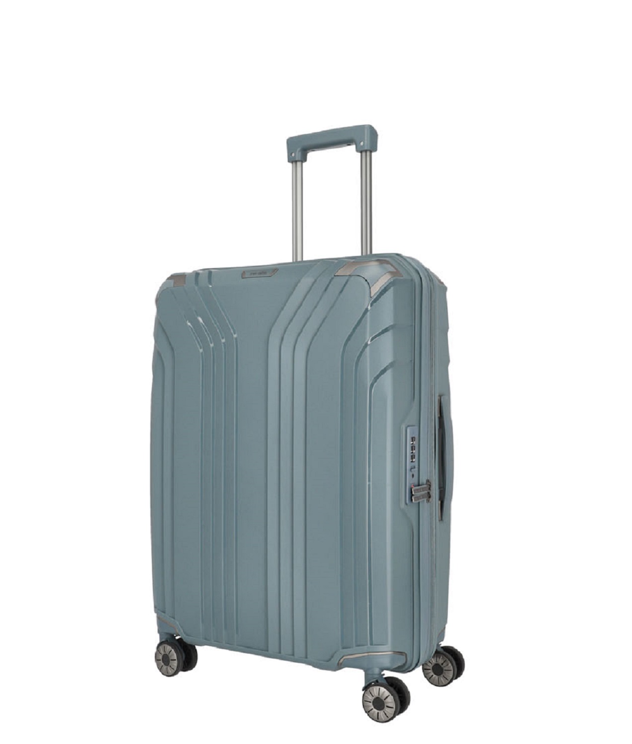 Travelite Elvaa Trolley M, 4-Rollen erweitebar Blaugrau Travelite Elvaa Trolley M, 4-Rollen erweitebar Blaugrau