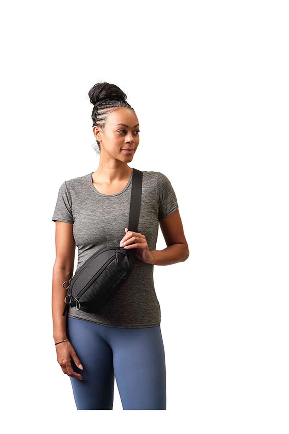 Gregory NANO Waistpack 4 Gürteltasche Optic Black Gregory NANO Waistpack 4 Gürteltasche Optic Black