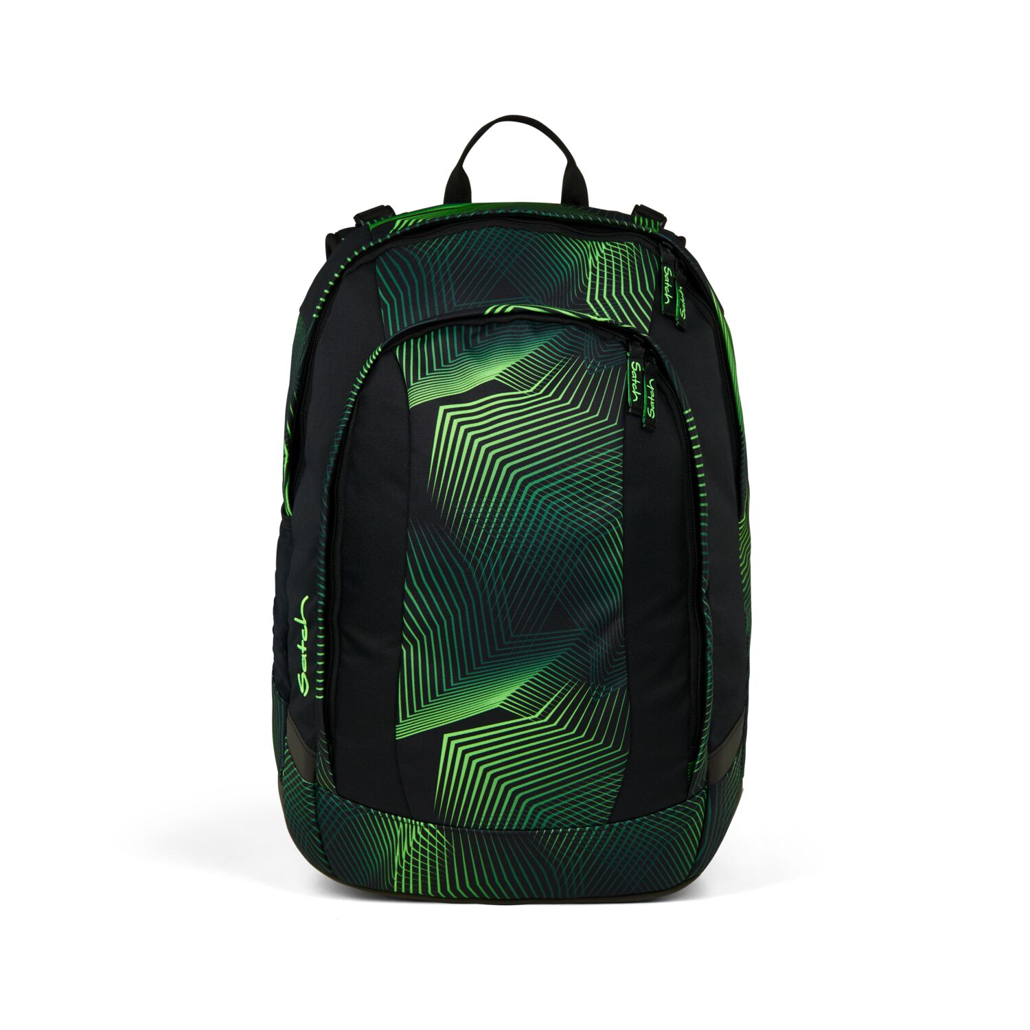 satch air Schulrucksack Kollektion 2025 Seismic Green