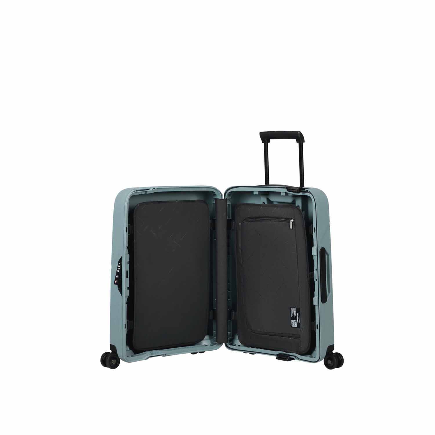 Samsonite Magnum ECO Trolley mit 4 Rollen 55cm Ice Blue Samsonite Magnum ECO Trolley mit 4 Rollen 55cm Ice Blue