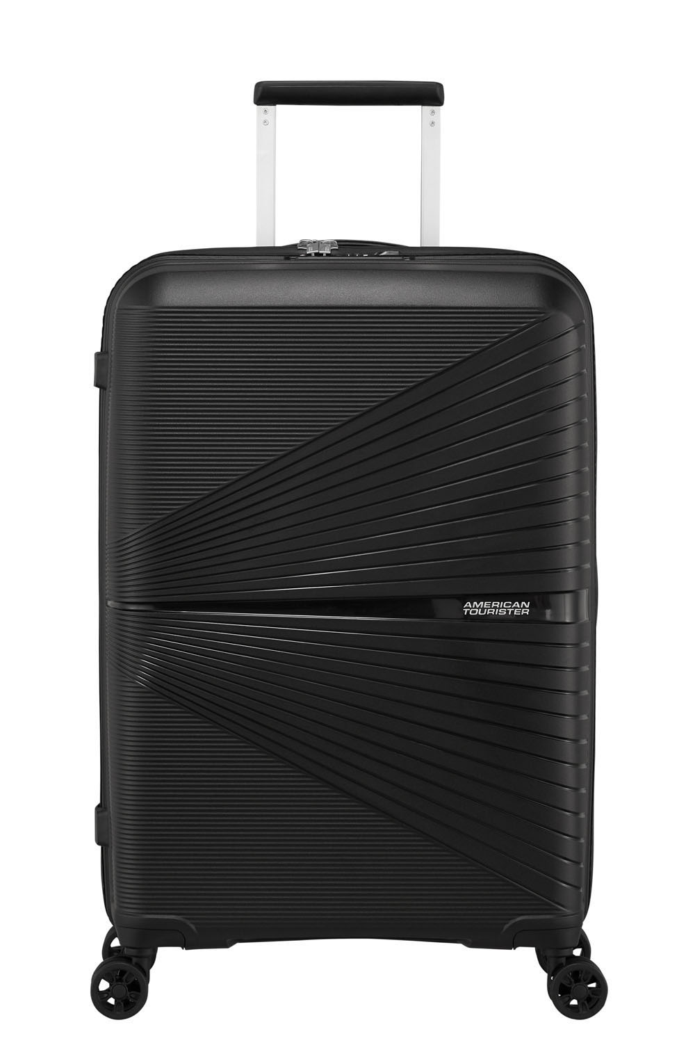 American Tourister Airconic Trolley 67cm mit 4 Rollen + GRATIS HOTELGUTSCHEIN Onyx Black