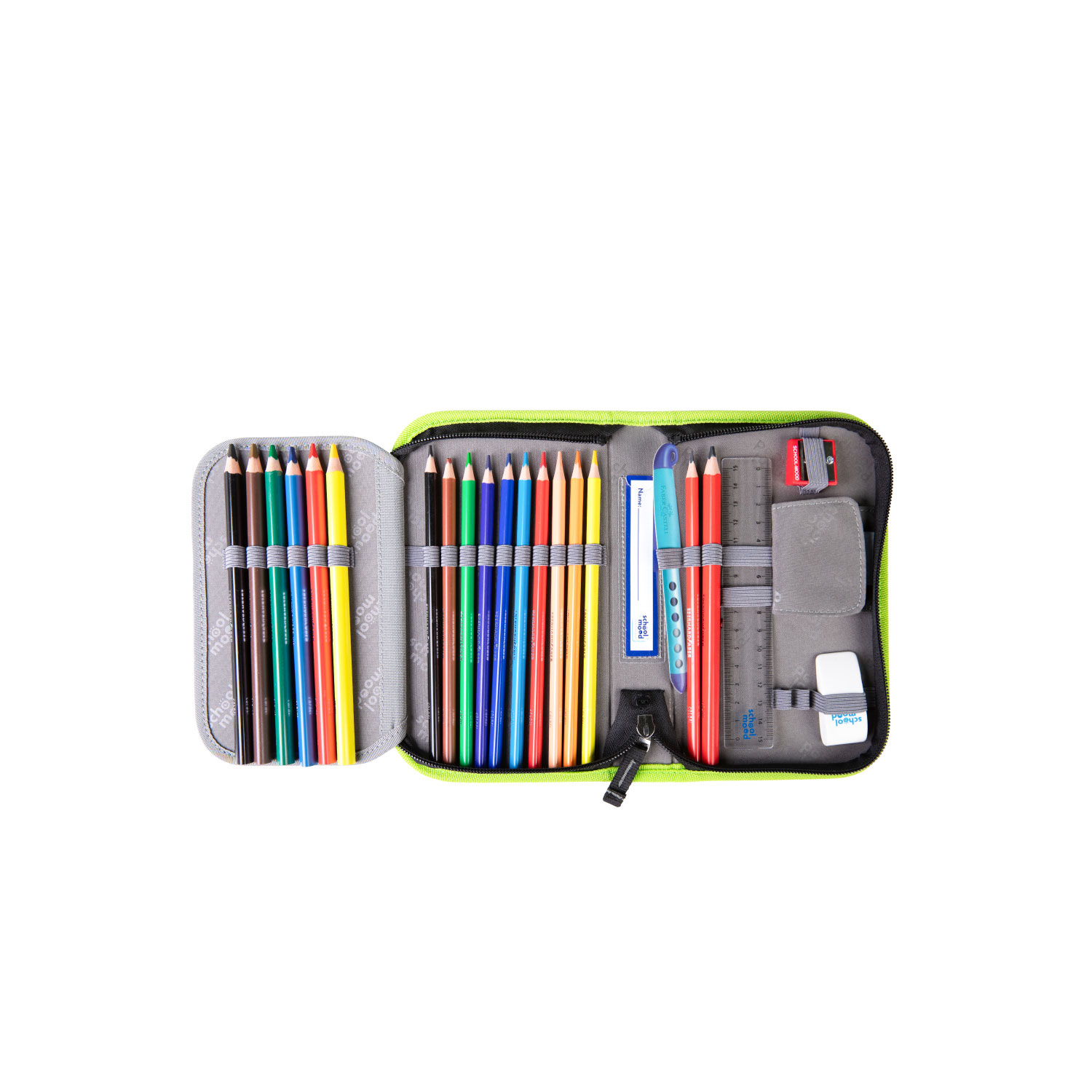 School-Mood Timeless Pro 7-tlg. Schulranzenset Finn (Raubkatze)