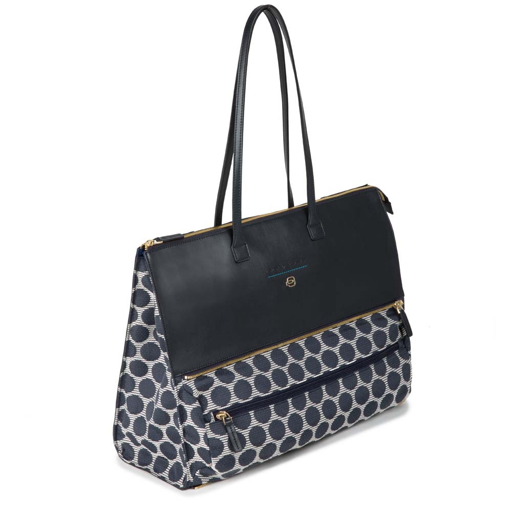 Piquadro MAMORE' Umwandelbarer Laptop-Shopper mit iPad®Air/Pro 9,7-Fach Poisblu Piquadro MAMORE' Umwandelbarer Laptop-Shopper mit iPad®Air/Pro 9,7-Fach Poisblu