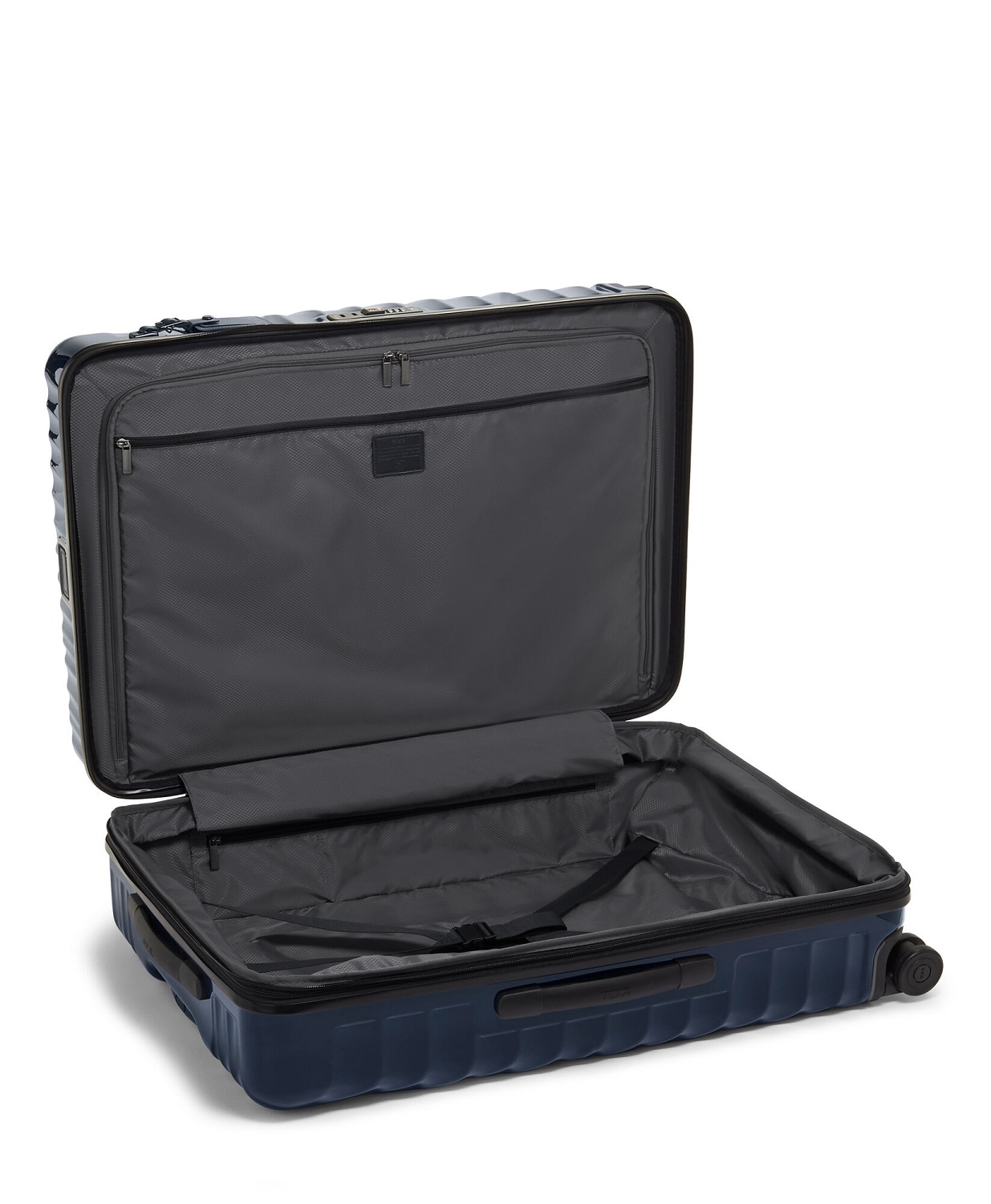 Tumi 19 Degree Erweiterbarer Aufgabekoffer für längere Reisen 77,5cm; glänzend Navy Tumi 19 Degree Erweiterbarer Aufgabekoffer für längere Reisen 77,5cm; glänzend Navy