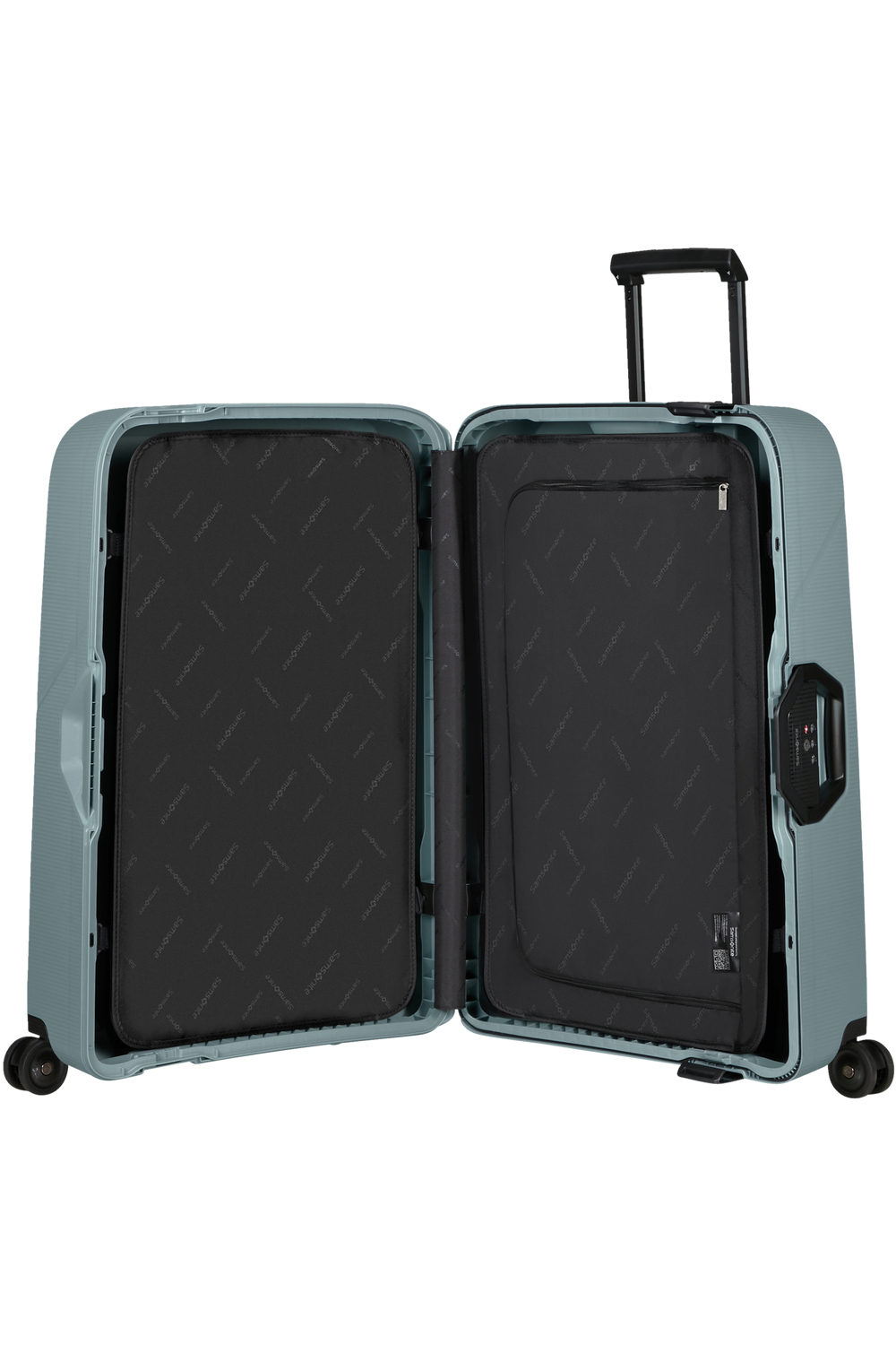 Samsonite Magnum ECO Trolley mit 4 Rollen 81cm Ice Blue Samsonite Magnum ECO Trolley mit 4 Rollen 81cm Ice Blue