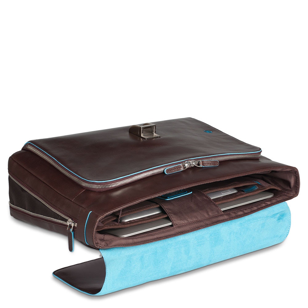 Piquadro Blue Square Erweiterbare Laptoptasche 15" mit Tabletfach Nachtblau Piquadro Blue Square Erweiterbare Laptoptasche 15" mit Tabletfach Nachtblau