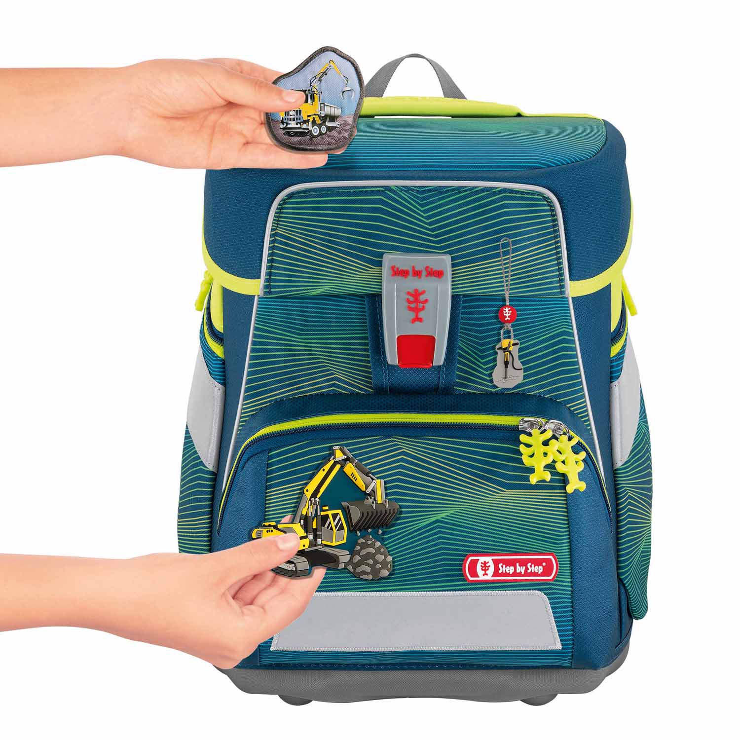 Step by Step MAGIC MAGS Set aus 3-Teilen Building Site Kalle Step by Step MAGIC MAGS Set aus 3-Teilen Building Site Kalle