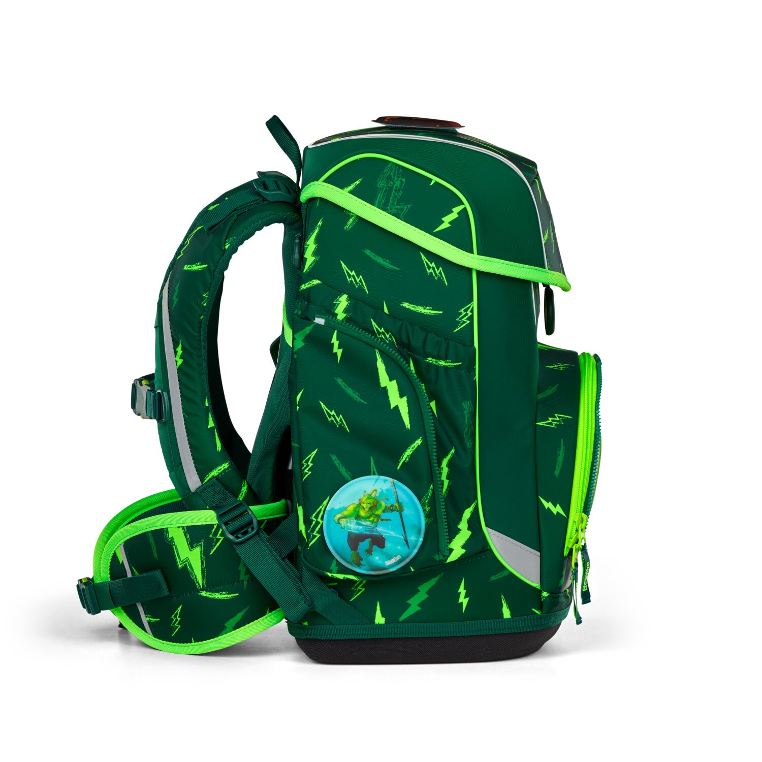 ergobag cubo LUMI Editon 5-teiliges Schulrucksack-Set 2025 Bärtastisch