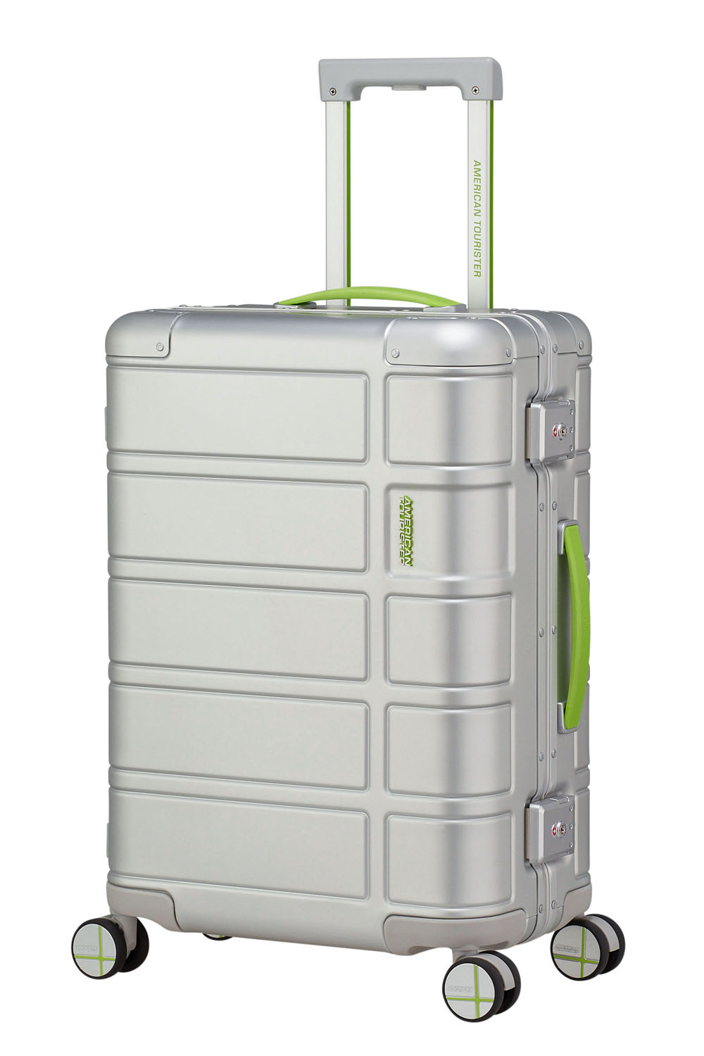 American Tourister Alumo Neon Trolley mit 4 Rollen 55cm