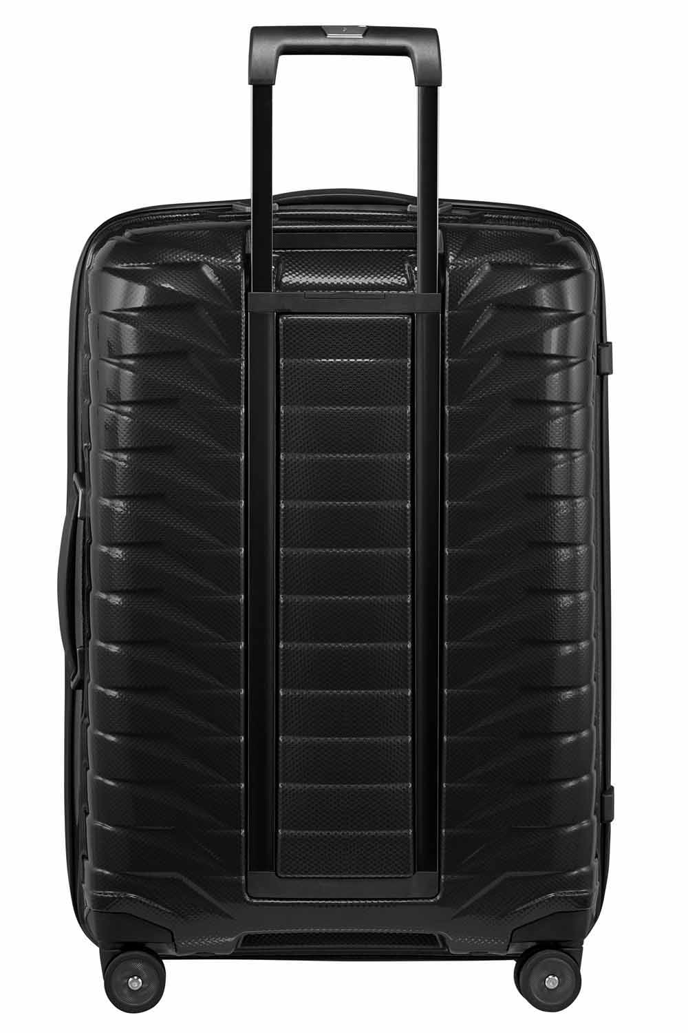 Samsonite Proxis Trolley mit 4 Rollen 69cm + GRATIS HOTELGUTSCHEIN Schwarz Samsonite Proxis Trolley mit 4 Rollen 69cm + GRATIS HOTELGUTSCHEIN Schwarz