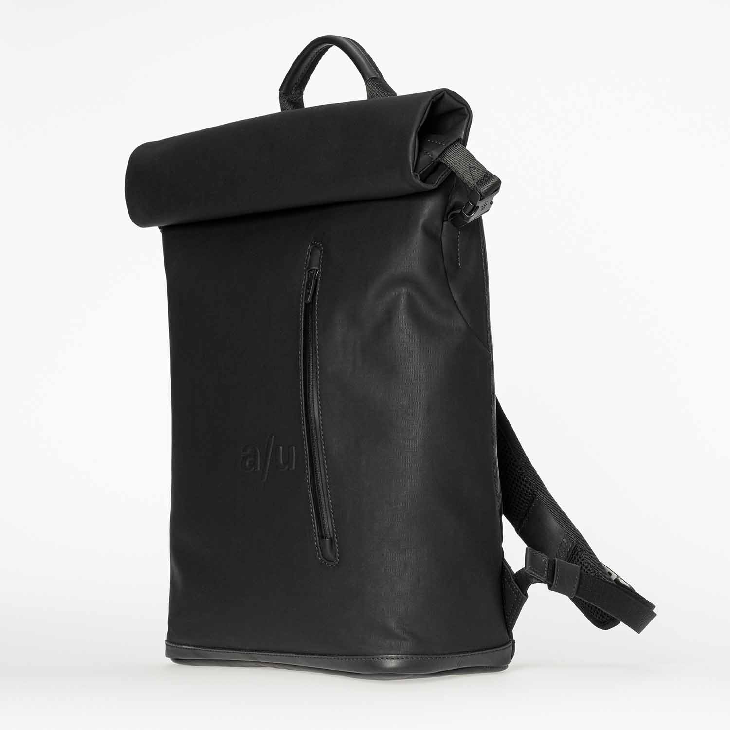 aunts & uncles Japan Fukui Rolltop Rucksack mit 15" Notebookfach black aunts & uncles Japan Fukui Rolltop Rucksack mit 15" Notebookfach black