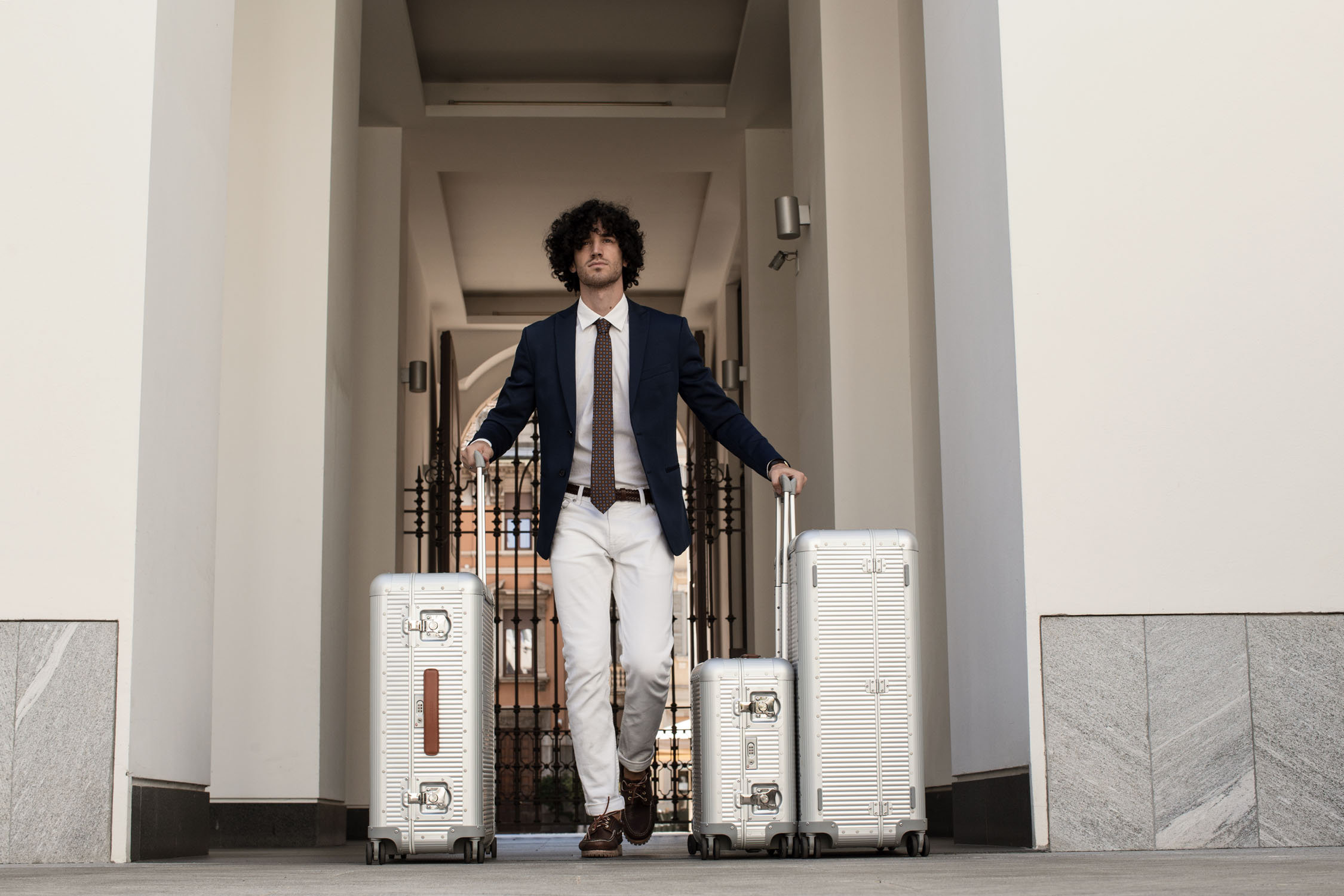 FPM Bank Trunk on Wheels Moonlight Silver FPM Bank Trunk on Wheels Moonlight Silver