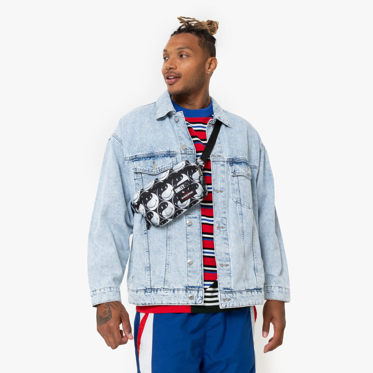 Eastpak SOMMAR Bauchtasche Smiley YY Black