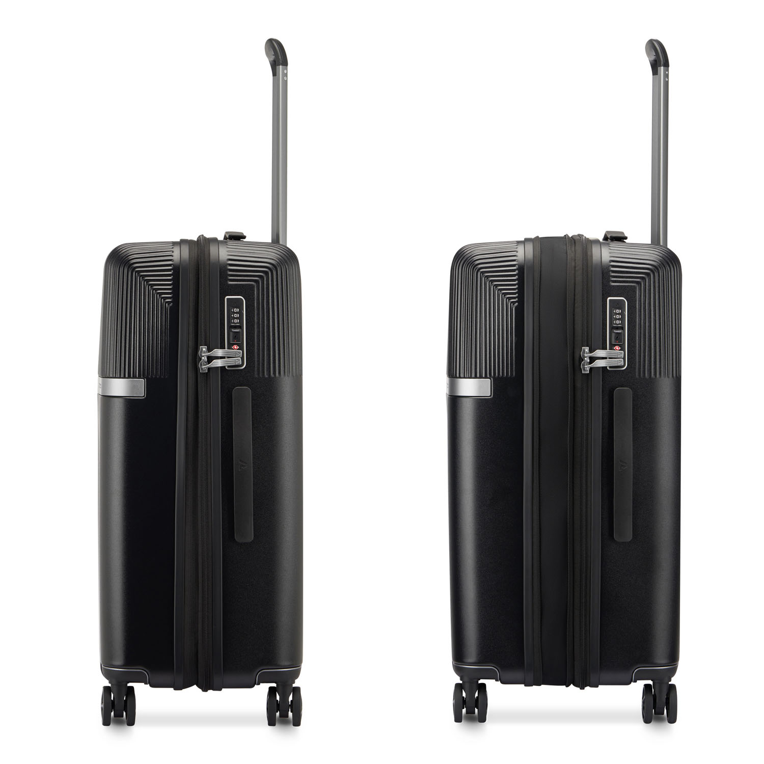 Roncato AIRGLAM Mittelgrosse Koffer M 68cm Exp Black