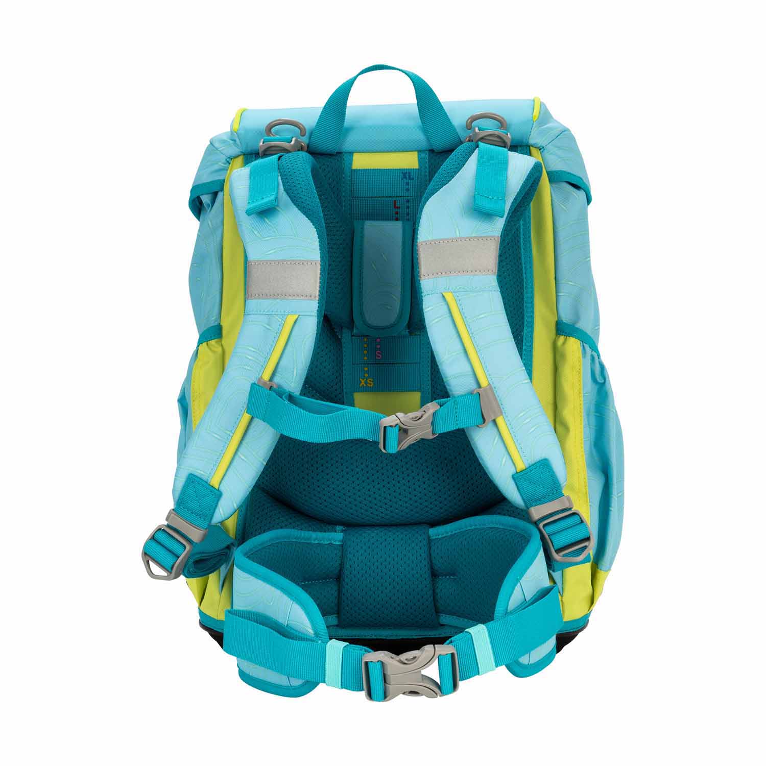 DerDieDas ErgoFlex Exklusiv "LED" Schulrucksack-Set 5-teilig mit Sportbeutel Primavera