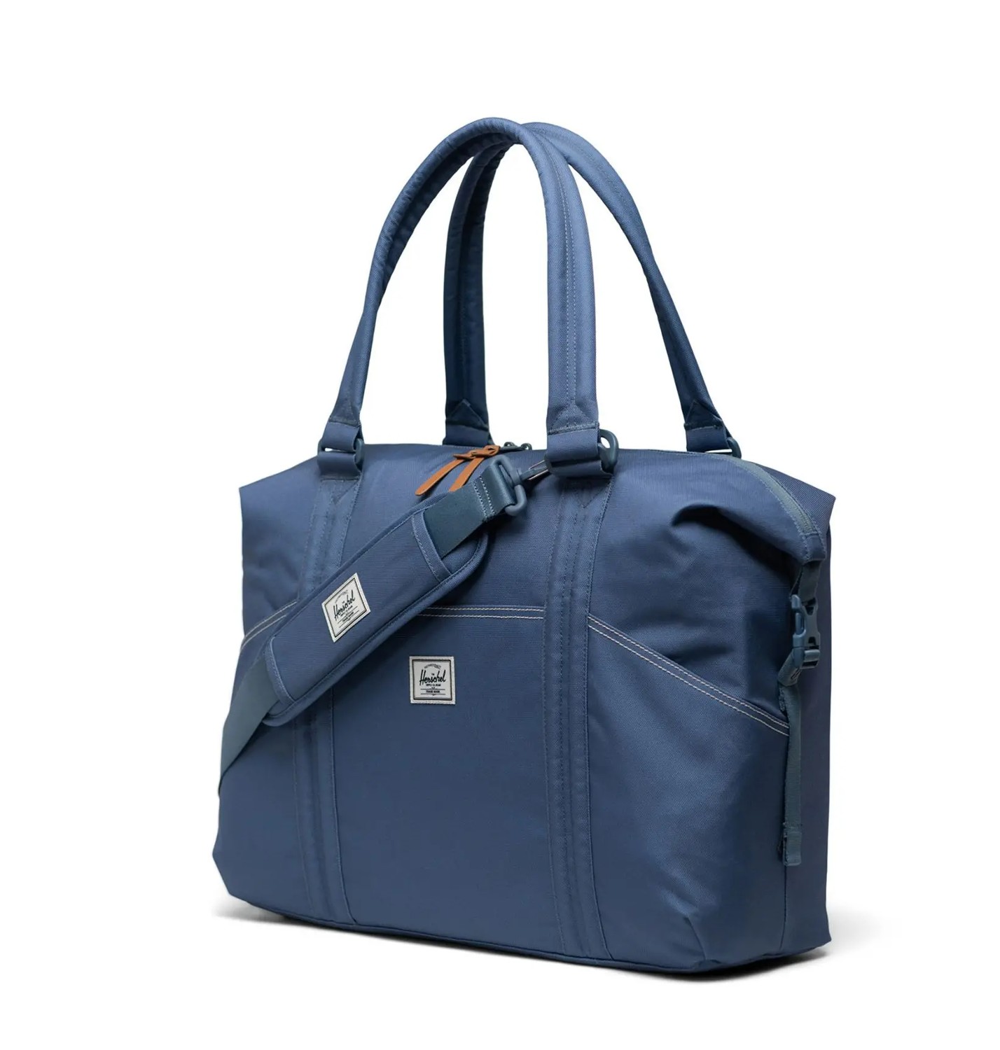 Herschel Strand Duffle Wickeltasche 24L Blue Mirage/White Stitch Herschel Strand Duffle Wickeltasche 24L Blue Mirage/White Stitch