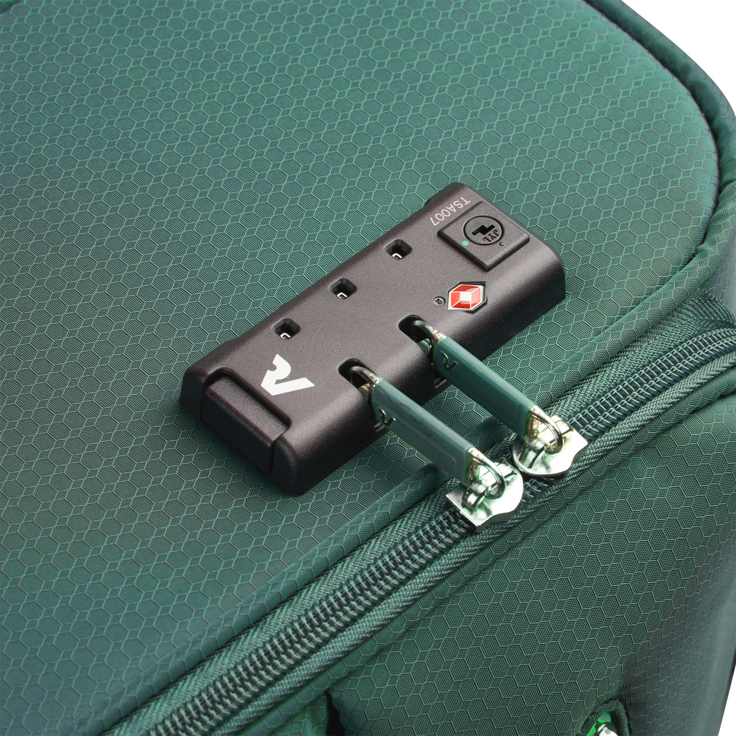 Roncato Lite Soft Handgepäck Carry-On Trolley 4-Rollen Green Bottle