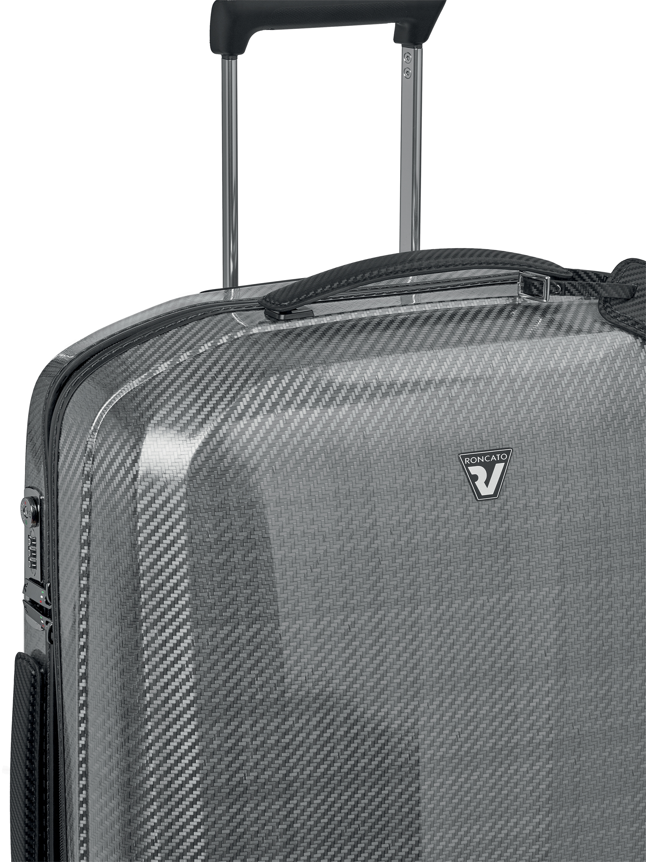Roncato WE ARE GLAM Cabin Trolley S 4R Platinum Roncato WE ARE GLAM Cabin Trolley S 4R Platinum