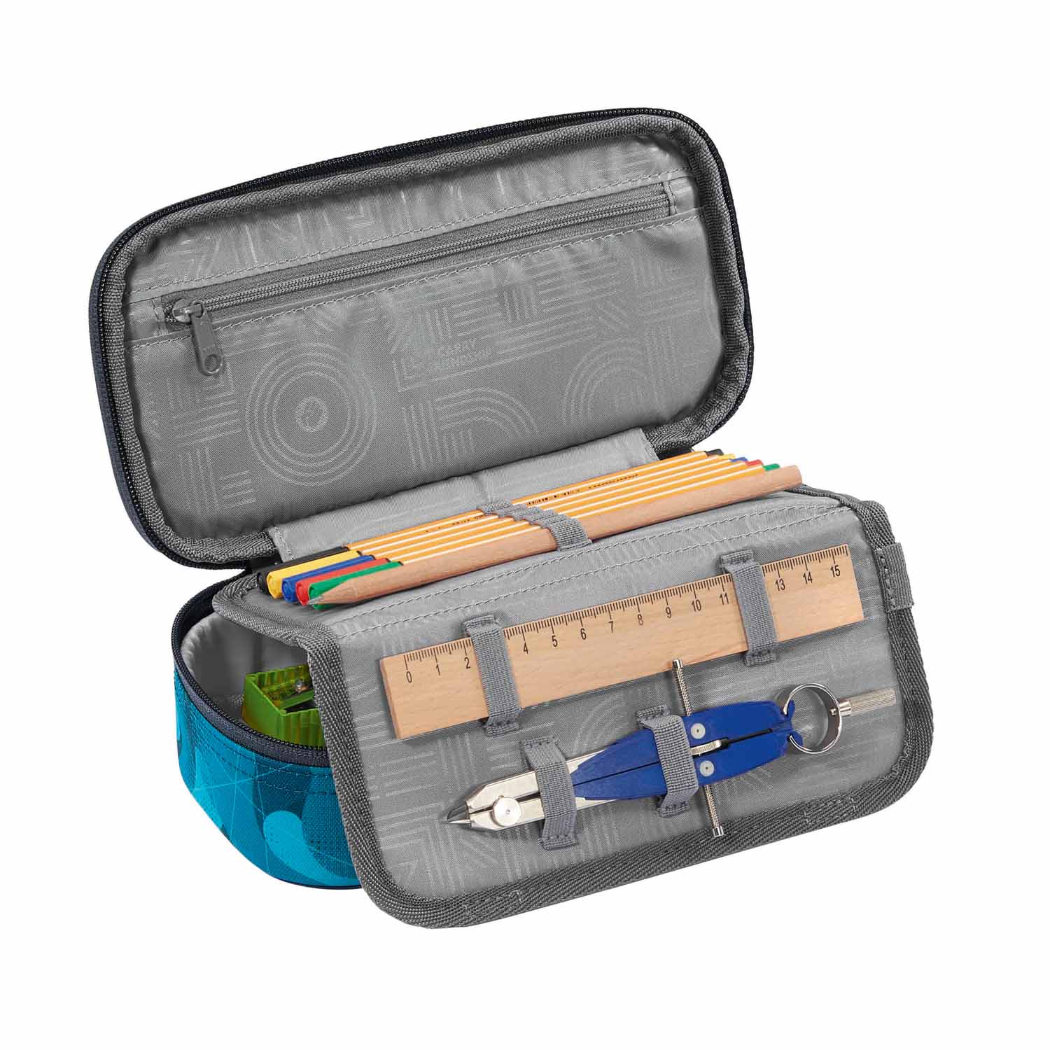 Coocazoo Zubehör Schlampermäppchen 2023 Cloudy Camou