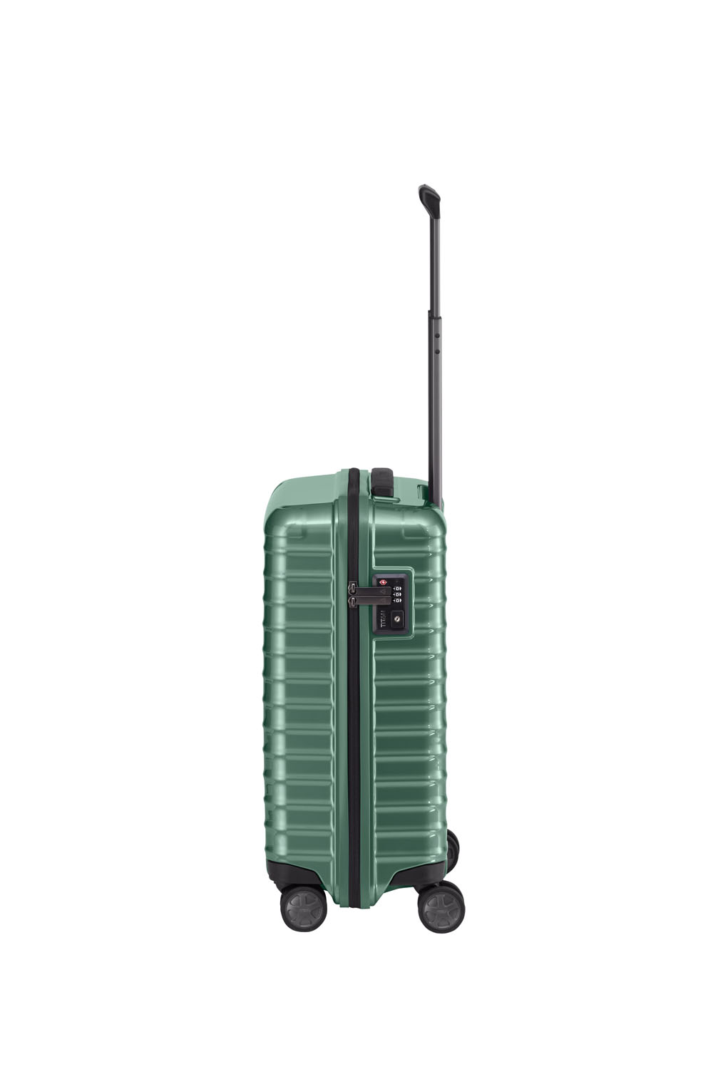 TITAN Litron 4-Rollen Kabinentrolley + Beauty Case + Gratis Hotelgutschein Traubengrün