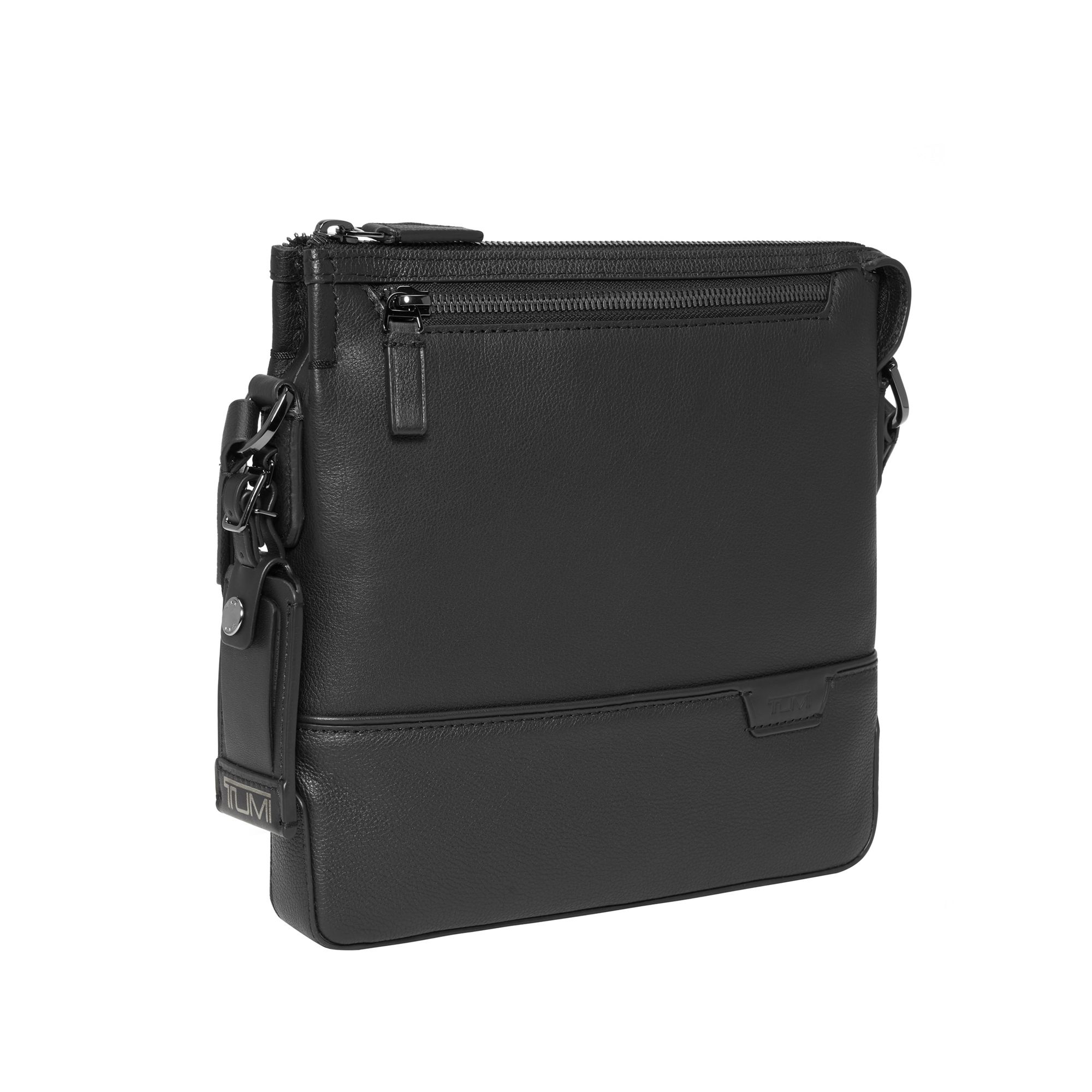 Tumi Harrison Shawnee Umhängetasche Leather Black Tumi Harrison Shawnee Umhängetasche Leather Black