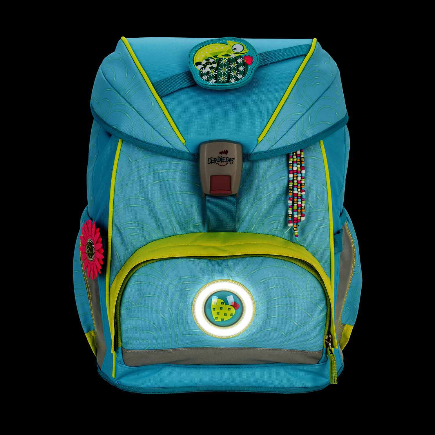 DerDieDas ErgoFlex Exklusiv "LED" Schulrucksack-Set 5-teilig mit Sportbeutel Primavera DerDieDas ErgoFlex Exklusiv "LED" Schulrucksack-Set 5-teilig mit Sportbeutel Primavera