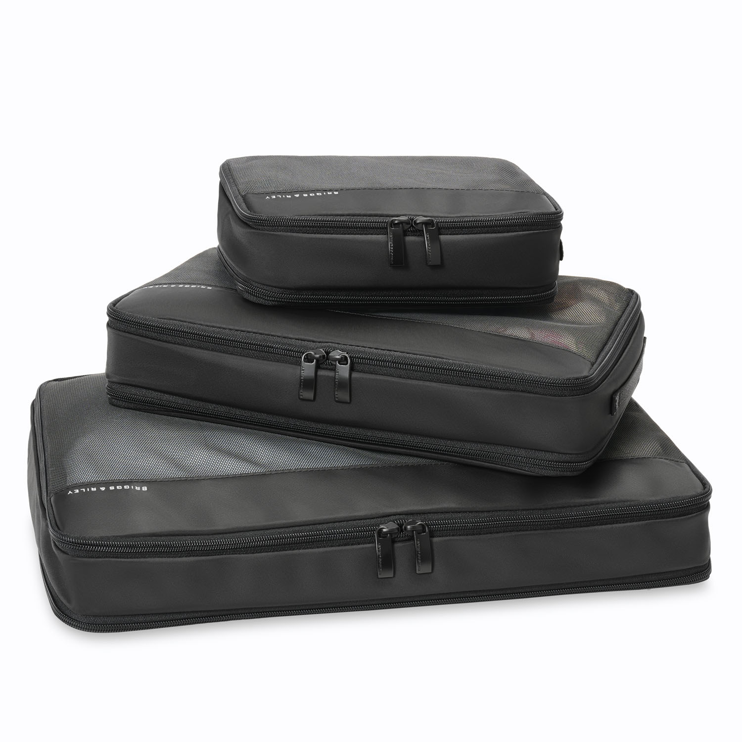 Briggs & Riley Travel Essentials Check In Packing Cube 3-teilige Set Black Briggs & Riley Travel Essentials Check In Packing Cube 3-teilige Set Black