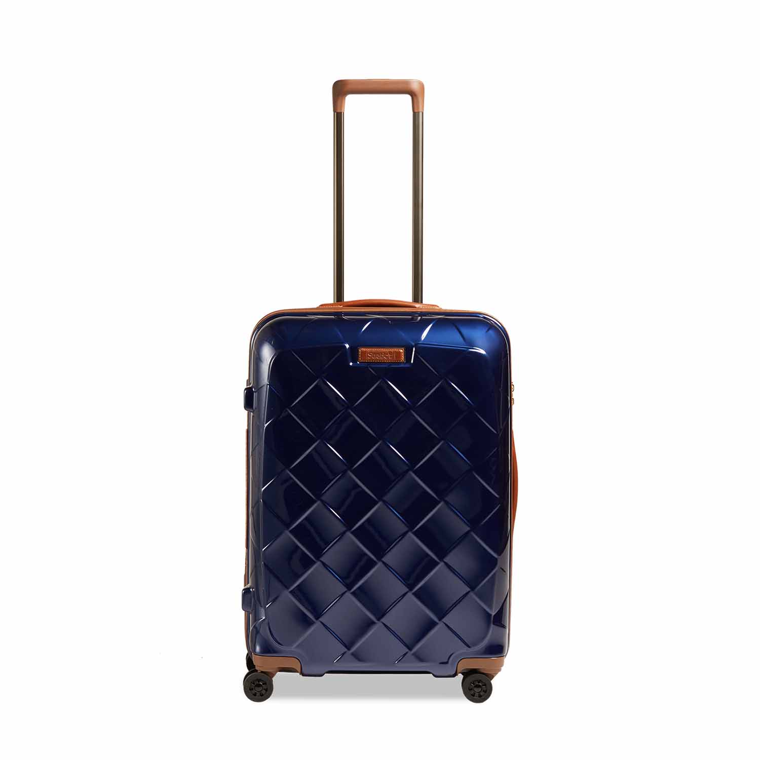 Stratic Leather & More Trolley M, 4 Rollen Blue Stratic Leather & More Trolley M, 4 Rollen Blue