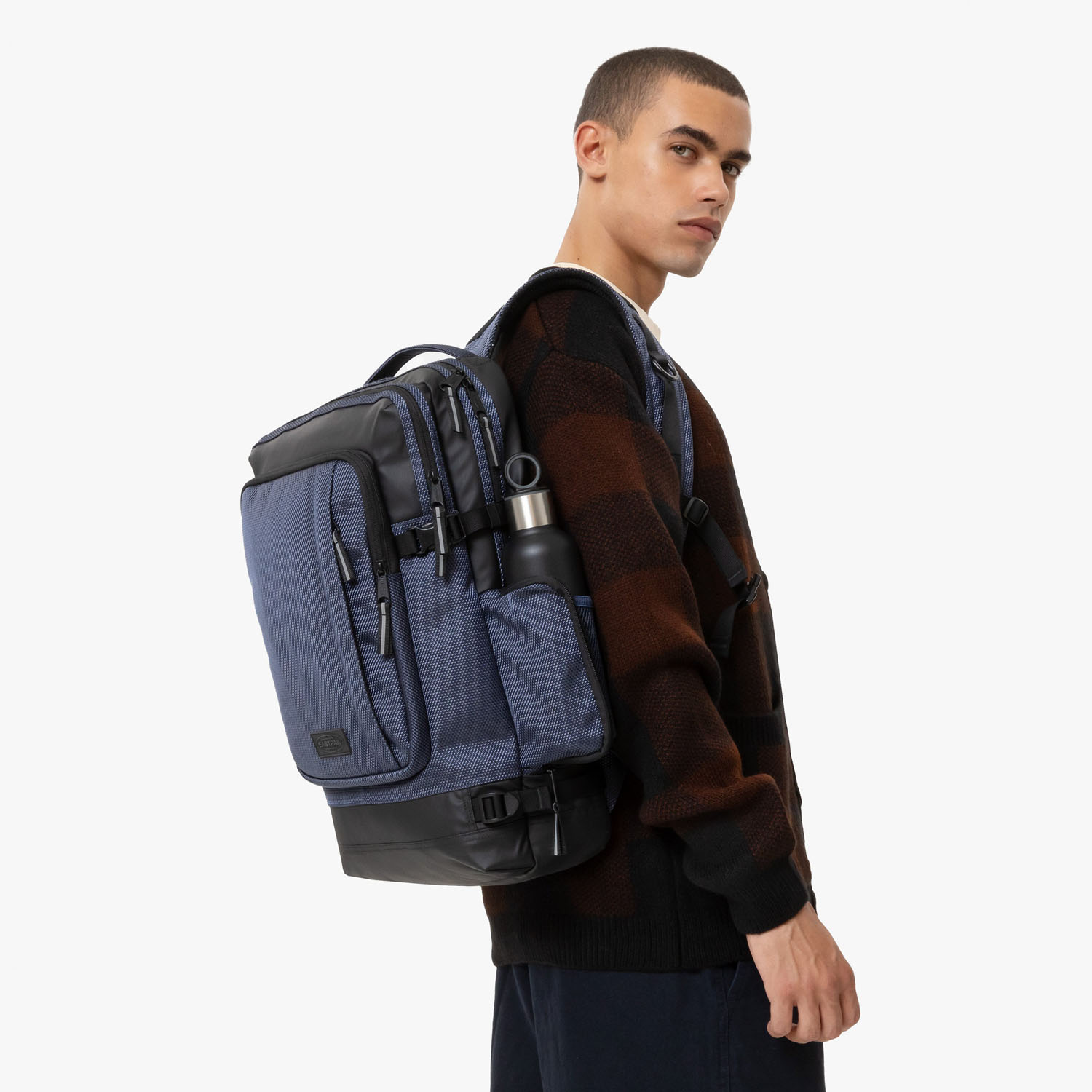 Eastpak Tecum Rucksack L mit 15" Laptopfach CNNCT Accent Marine